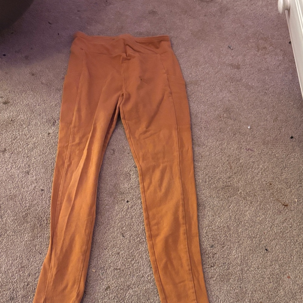 Art Class Orange Leggings